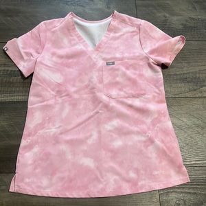 FIGS Marbled Rose XS Catarina